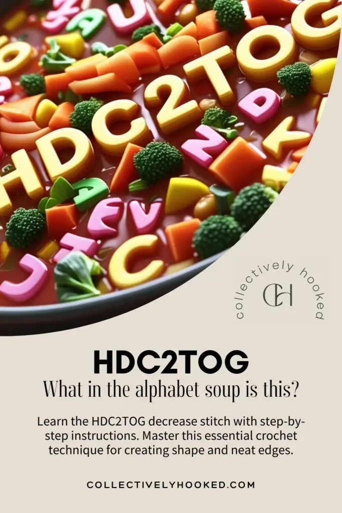 Pinterest image #2 for HDC2TOG blog post