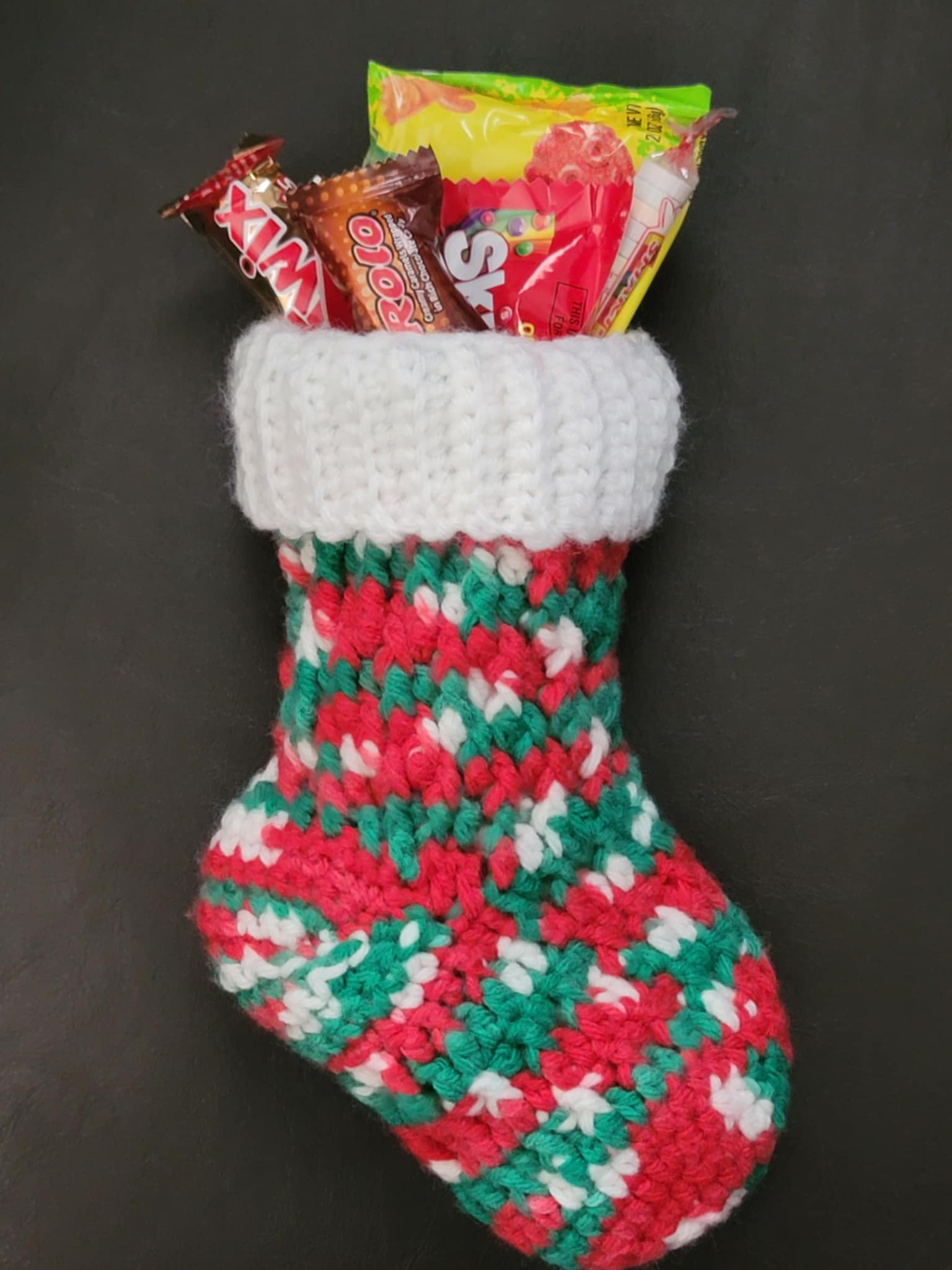Medium Crochet Holiday Stocking Pattern - Image 2